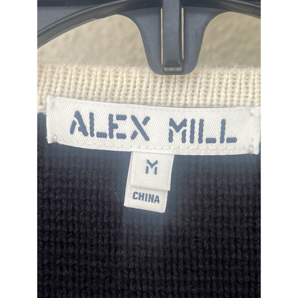 Alex Mill Paris Sweater Jacket Buttons Padded Business Career Office Siren Prep - Picture 9 of 10